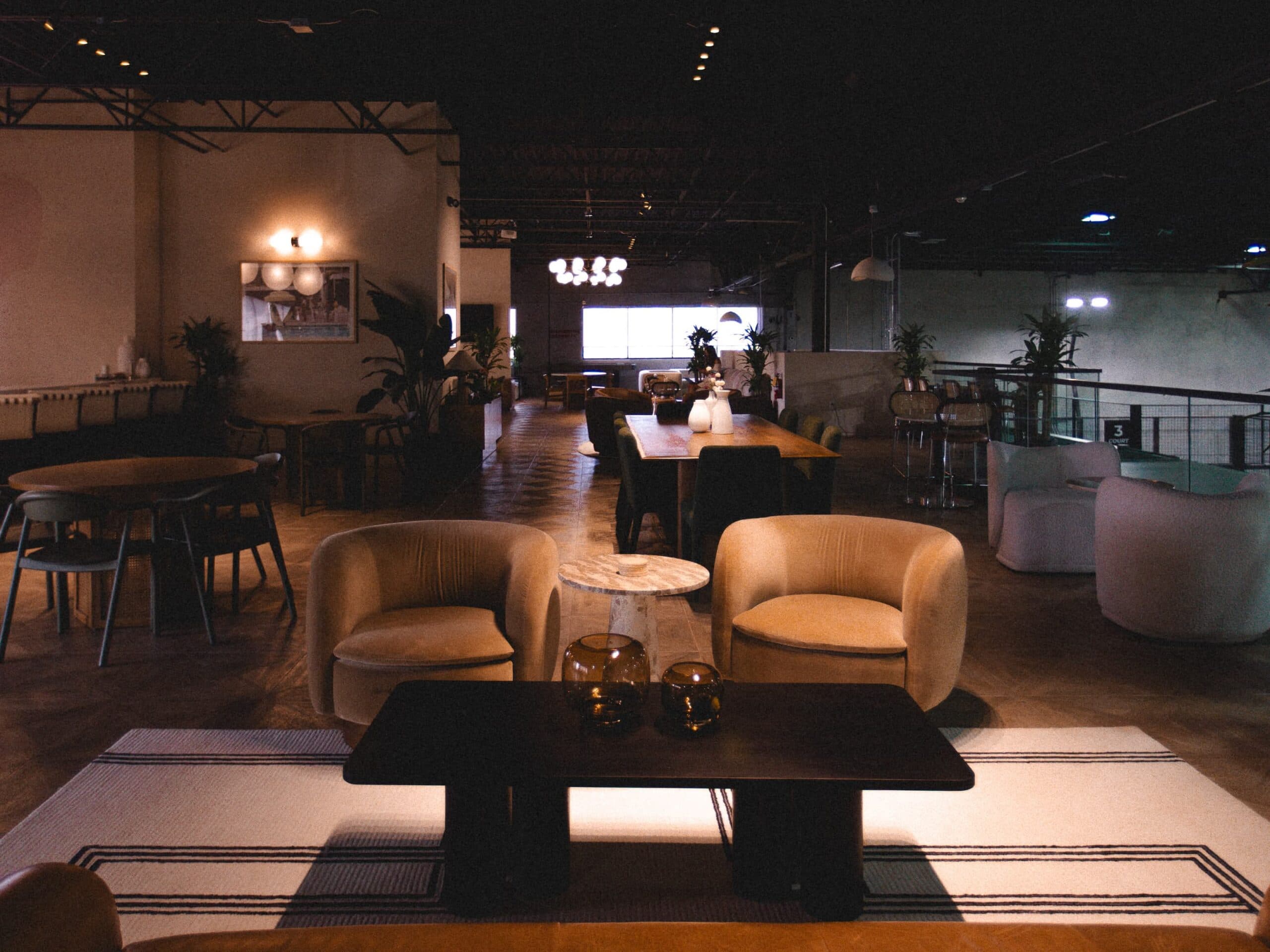 Coworking space at The Replay Club