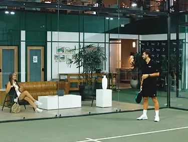 Morning padel