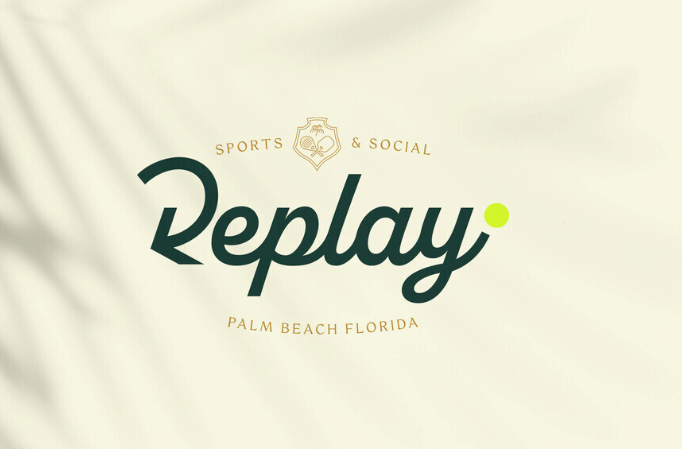 Replay Club’s logo. 